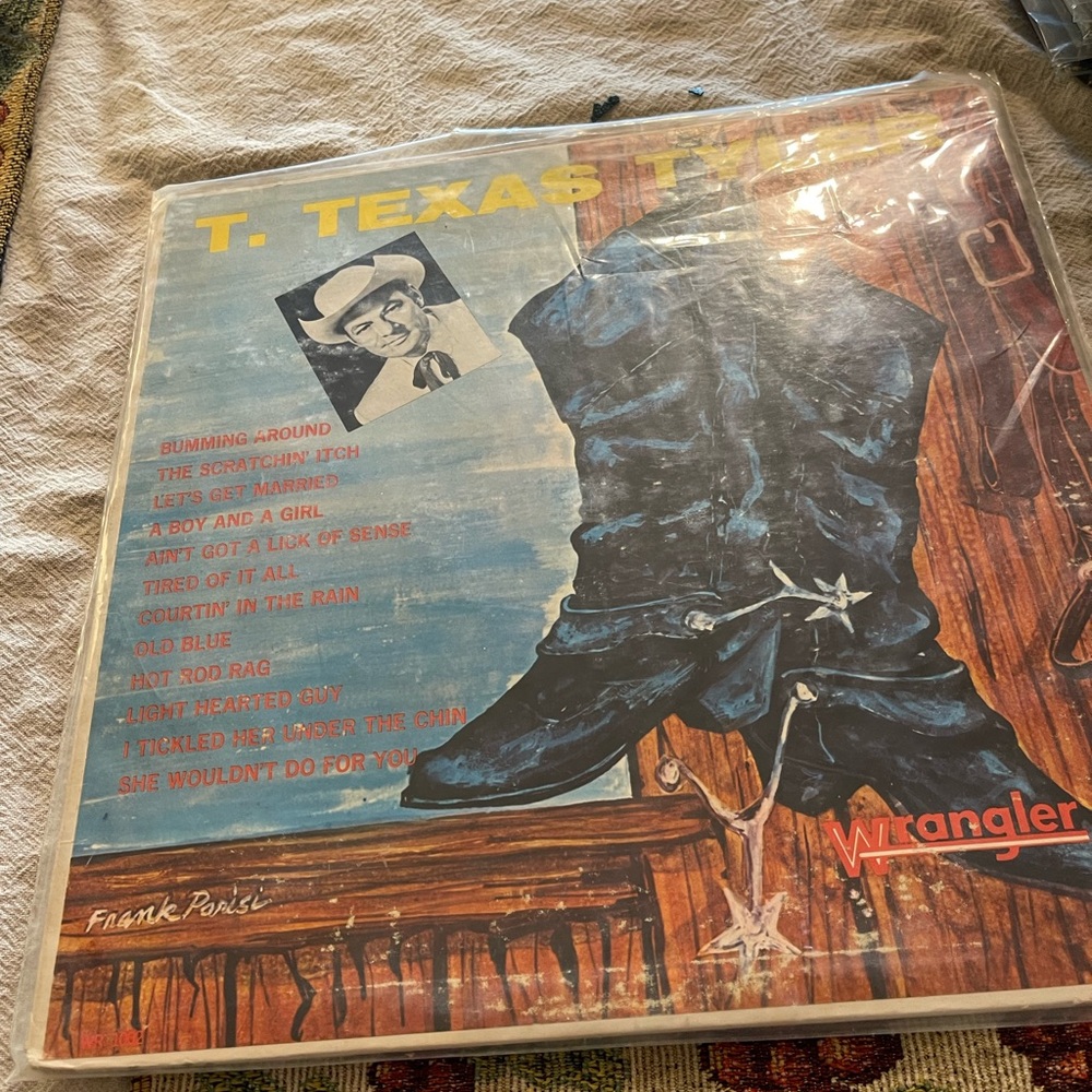 T. Texas Tyler T. Texas Tyler Forum Avon LP 7GS-2502 1962 Vinyl LP Record Album